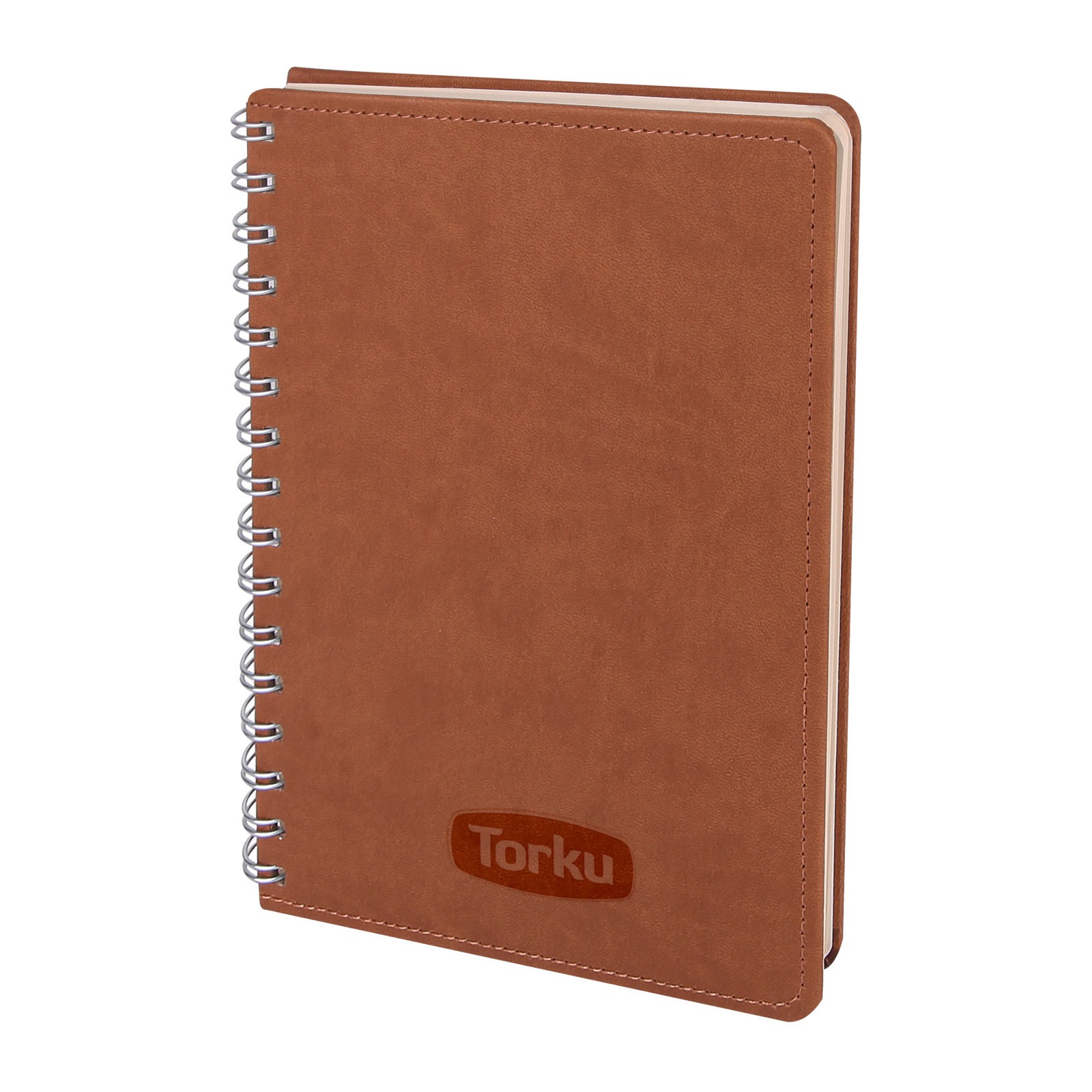 3008 BATIKENT SİYAH SPİRALLİ TARİHSİZ DEFTER (15X21 CM)