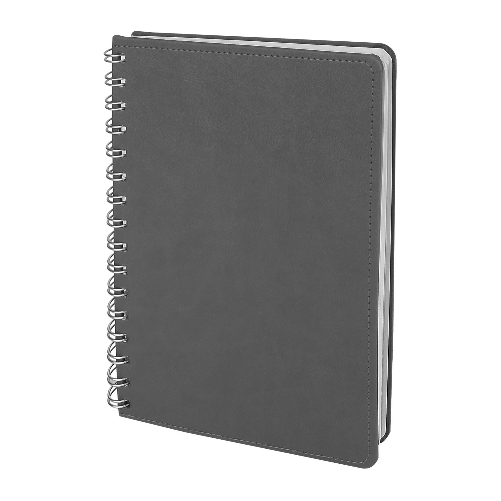 3008 BATIKENT SİYAH SPİRALLİ TARİHSİZ DEFTER (15X21 CM)