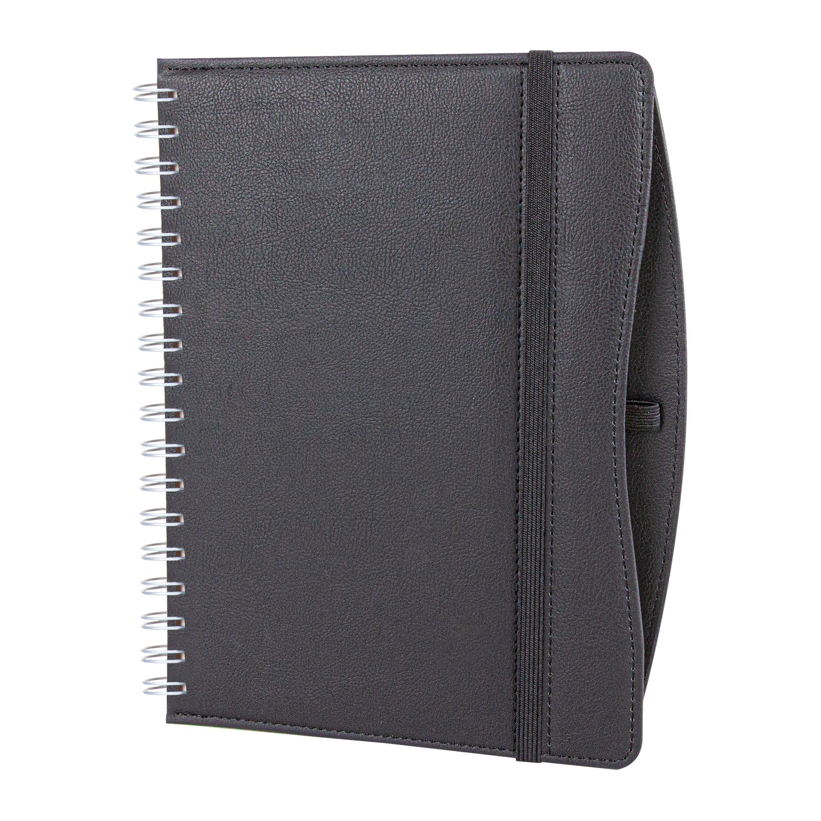 3074 İVEDİK LACİVERT SPİRALLİ TARİHLİ AJANDA (17X24 CM)