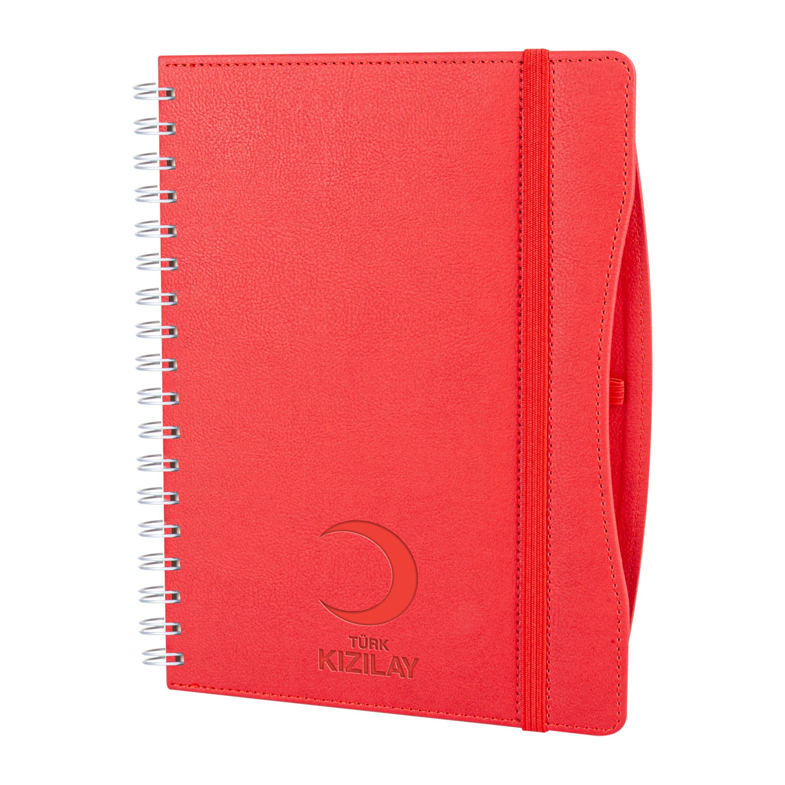 3074 İVEDİK LACİVERT SPİRALLİ TARİHLİ AJANDA (17X24 CM)