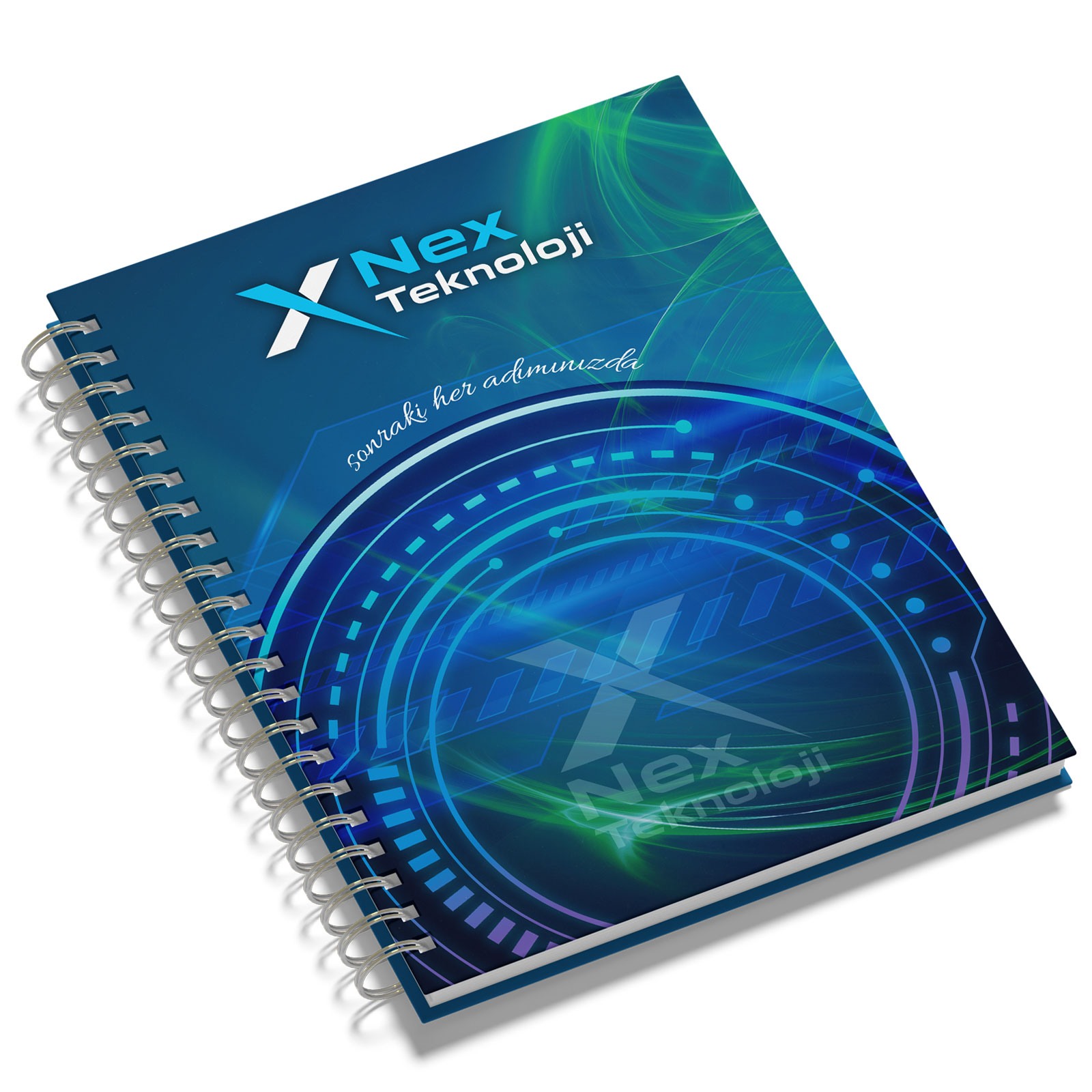 3090 TANDOĞAN KUŞE MUKAVVA SIVAMA SPİRALLİ DEFTER 15X21 CM