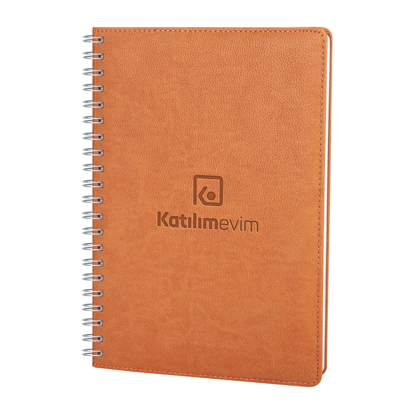 3112 SUBAYEVLERİ SİYAH SPİRALLİ TARİHLİ HAFTALIK AJANDA (20x28 CM)