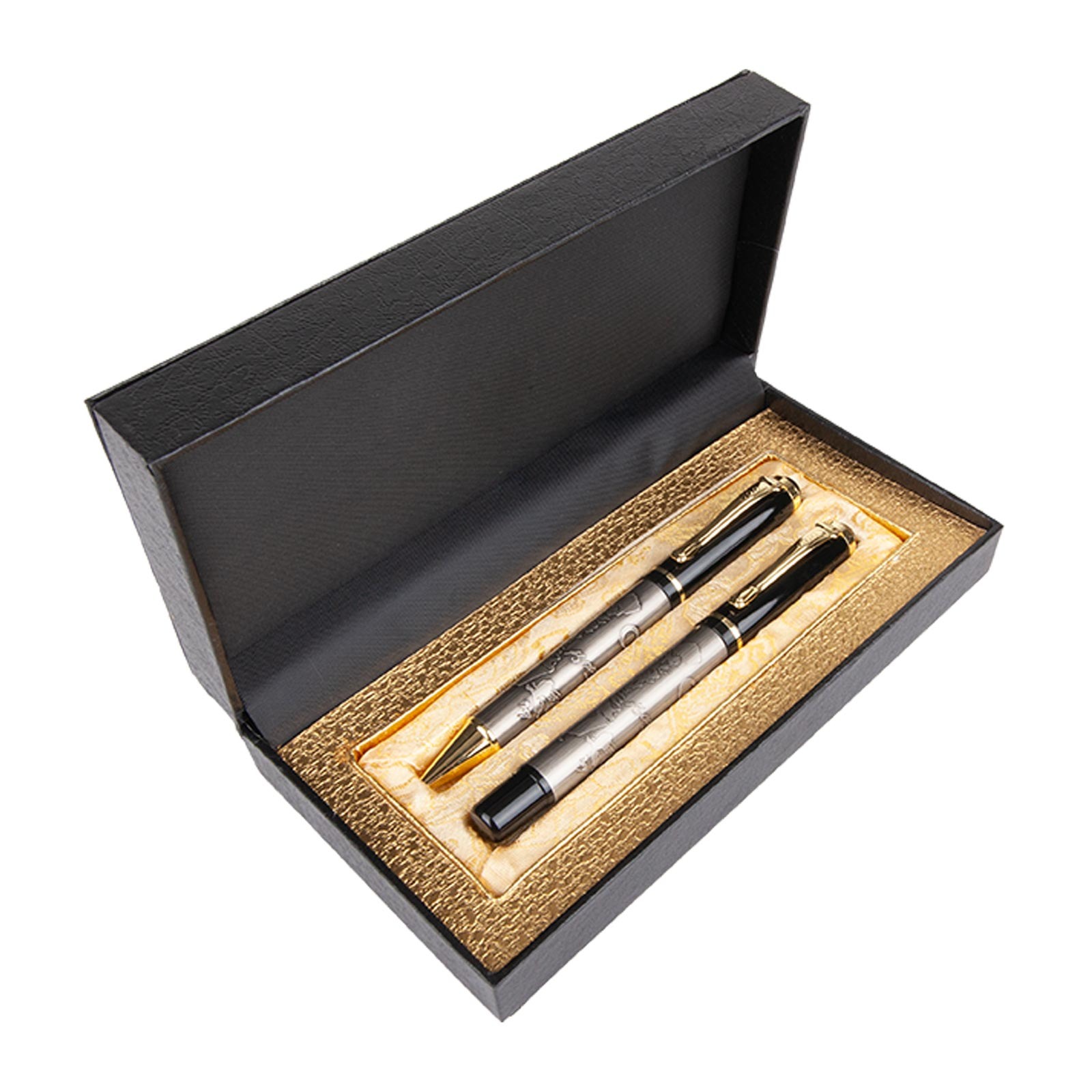 4150 SİLOPİ OSMANLI KABARTMALI İKİLİ KALEM SETİ