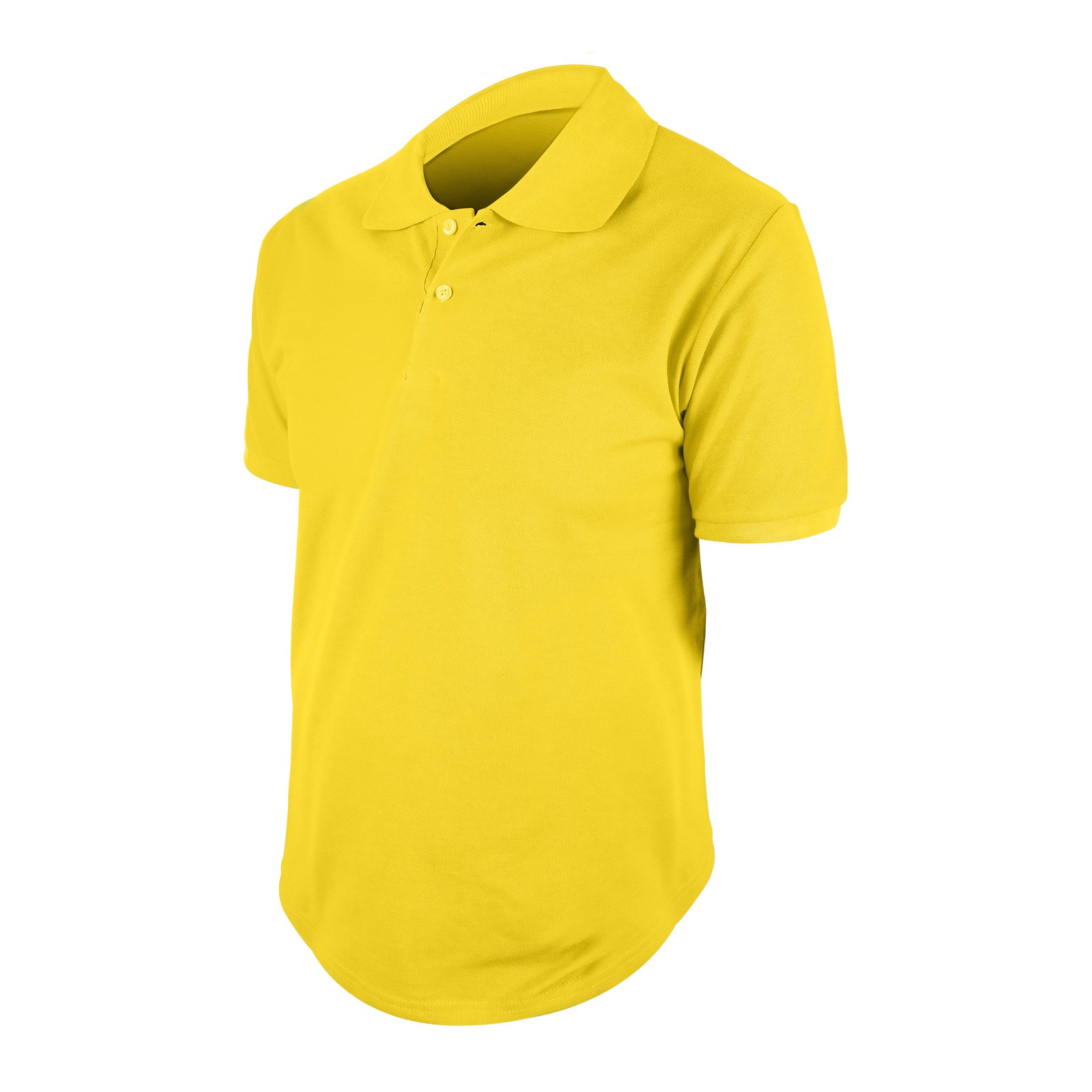 498506 BEGONYA SARI L POLO YAKA TİŞÖRT