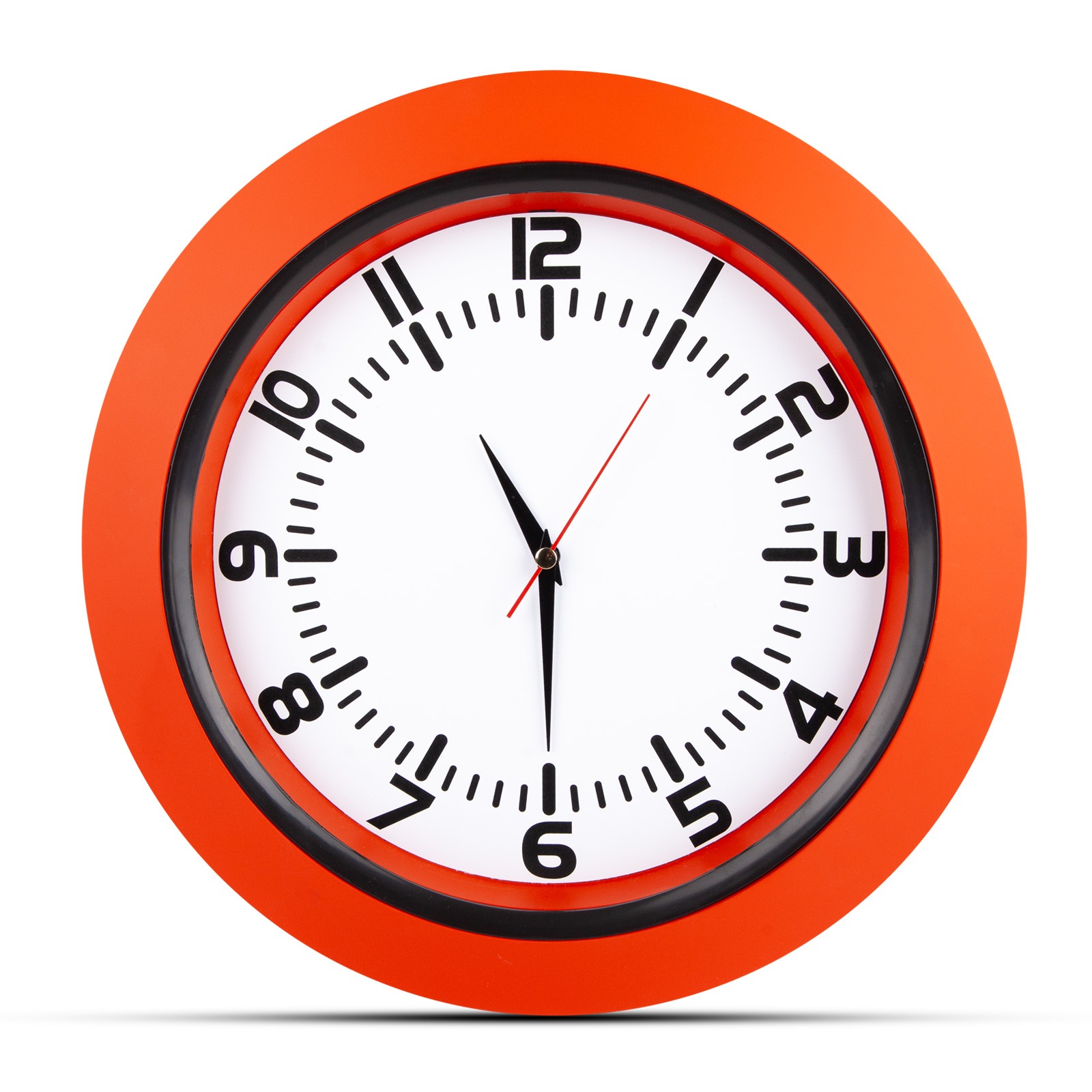 5033 UMAY SİYAH PLASTİK KASA DUVAR SAATİ (350 MM)