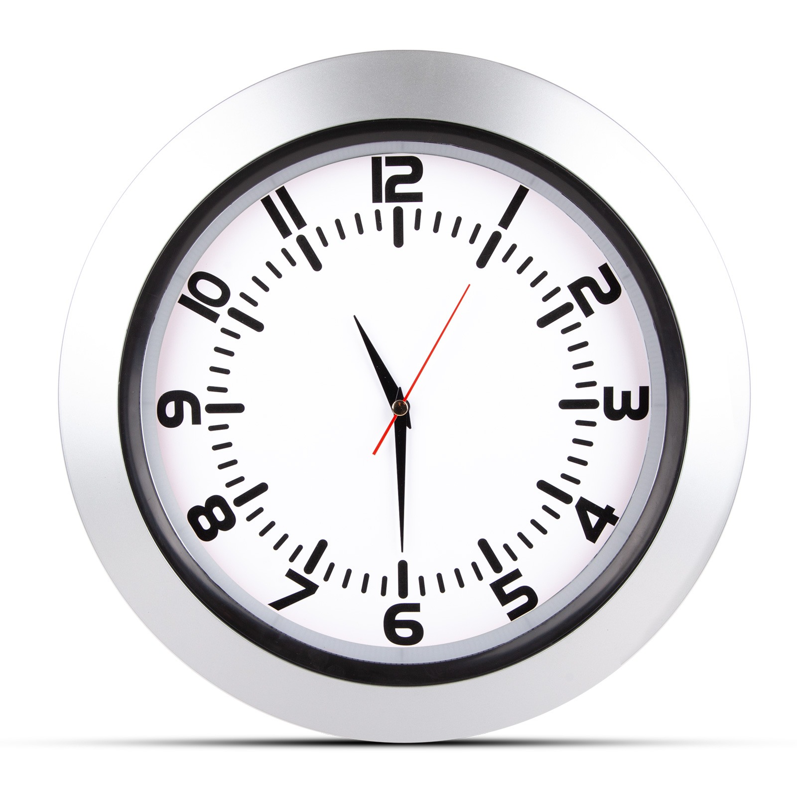 5033 UMAY SİYAH PLASTİK KASA DUVAR SAATİ (350 MM)