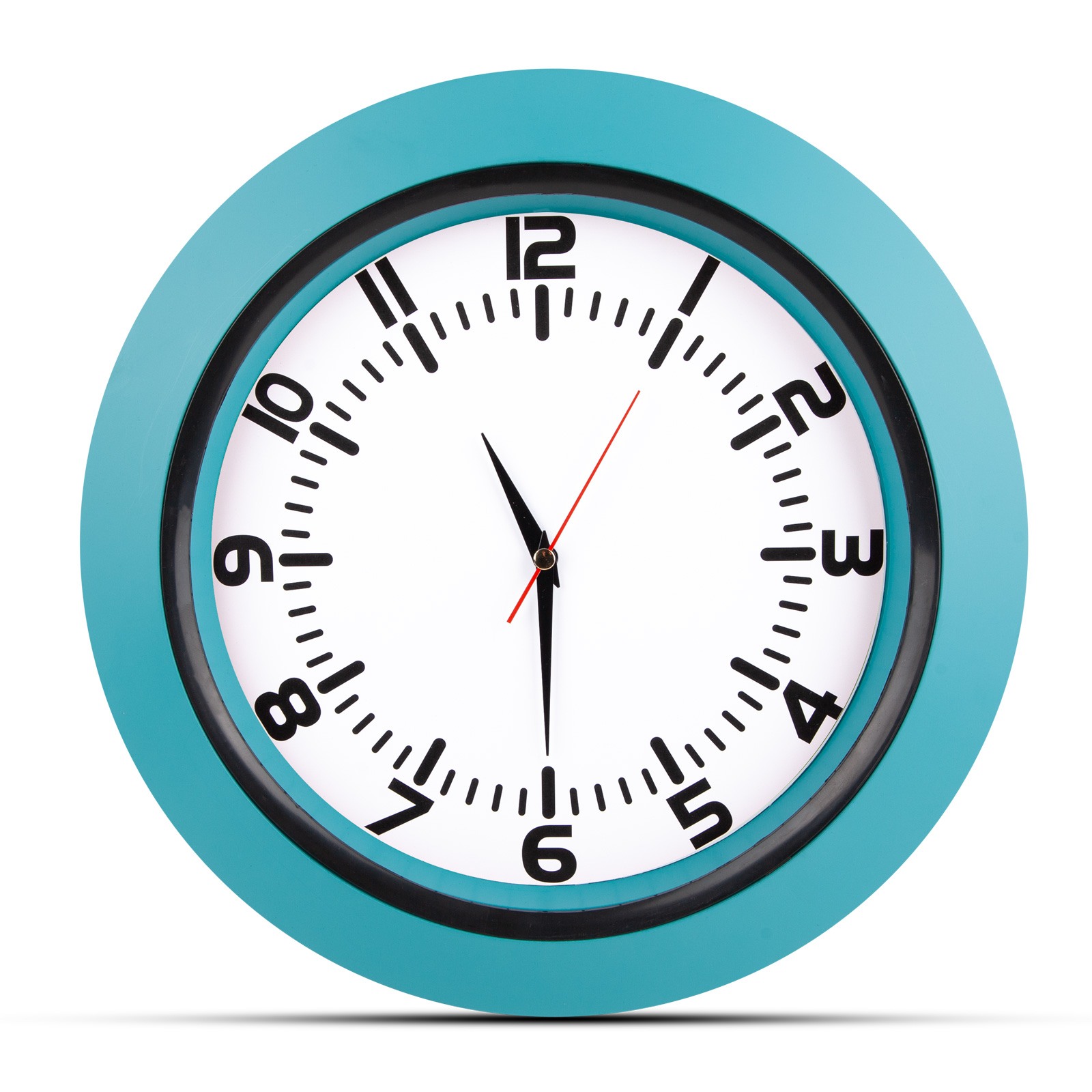 5033 UMAY SİYAH PLASTİK KASA DUVAR SAATİ (350 MM)