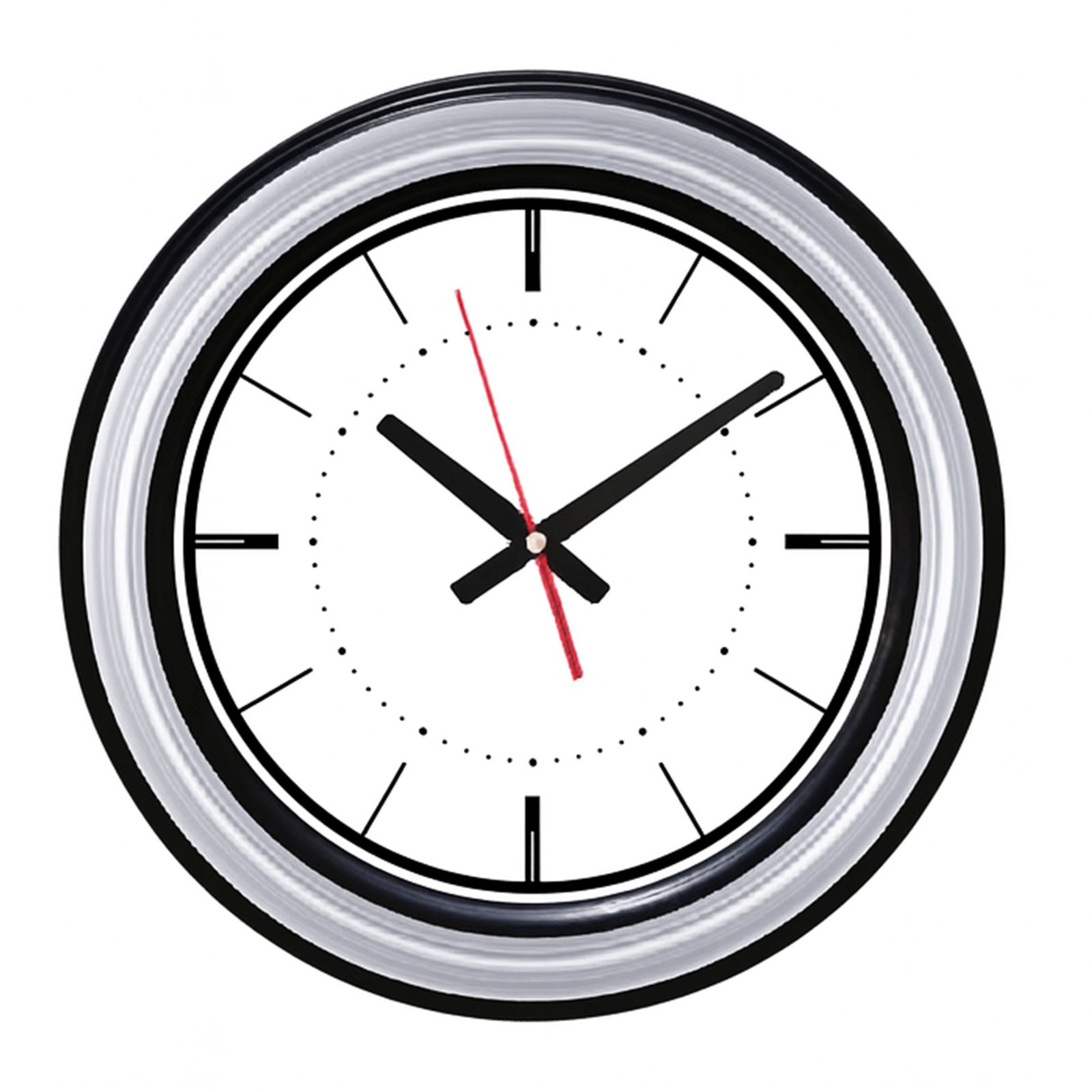 6266 SEDNA526 ALTIN-BEYAZ BRİSTOL KADRAN DUVAR SAATİ (480 MM)