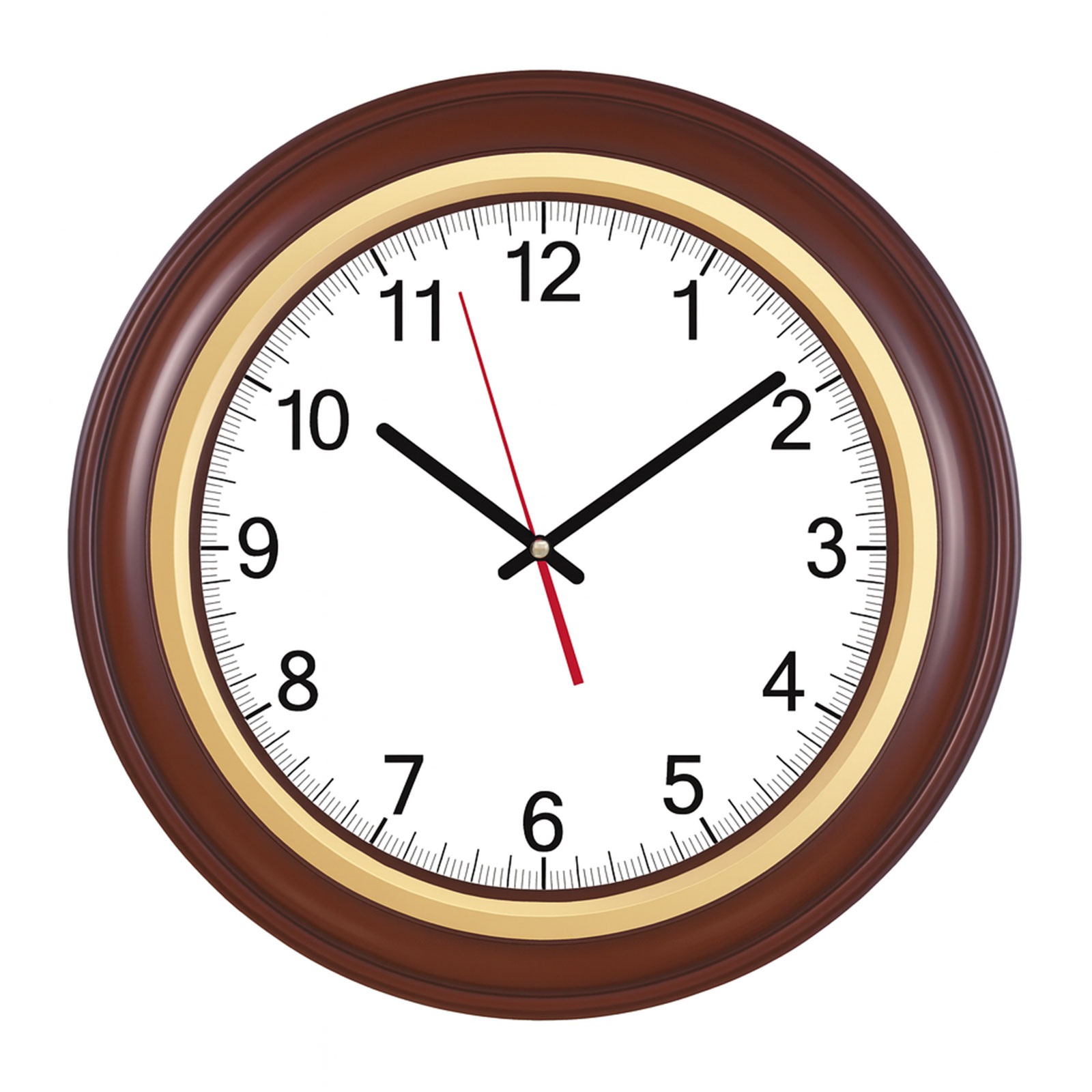 6268 BENDİS509 BEYAZ-GÜMÜŞ BRİSTOL KADRAN DUVAR SAATİ (400 MM)